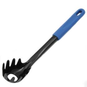Chef Craft 17241 Basic Nylon Pasta/spaghetti Fork 11.5 Inch Blue/black
