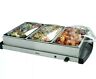 Ckstbstw00-np Oster Triple Station Buffet Server With Warming Tray Stainless Steel