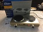 Ckstbud500 Oster Stainless Steel Solid Double Burner