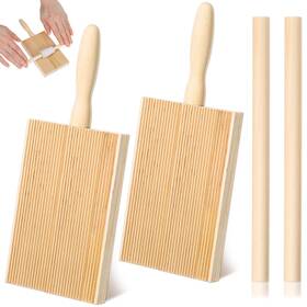 Classicseali 4876gtha5300 2 Sets Gnocchi Board 8.27 X 3.35 0.59 In Wood Color