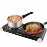 Cmhp-b201n-s2 Cusimax Double Hot Plates Cast Iron Electric Cooktop 659516582304