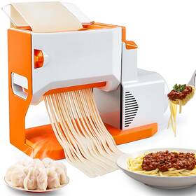 Cook A Future 751580244482 Electric Pasta Maker Machine Dough Roller 2mm 4mm 9mm Noodle Cutter Hea