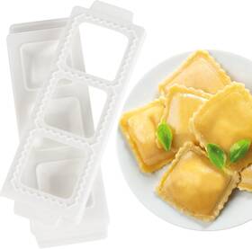 Cucinapro 656103089062 Jumbo Square 2 Inch Ravioli Molds- Homemade Filled Pasta Maker- Piece