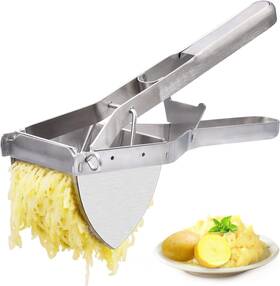 Cu-haa001a Cuglb Potato Ricer Stainless Steel Professional For Mashed Silver