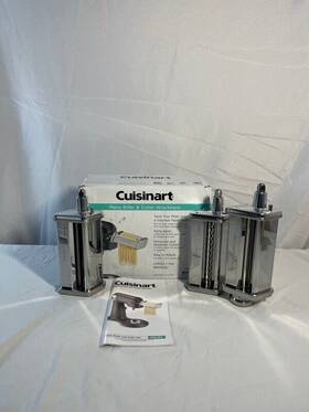 Prs-50c Cuisinart Silver Precision Pasta Roller And Cutter Attachment