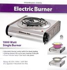 Czss95 Comfort Zone Stainless Steel Electric Burner Hot Plate Stove Watt