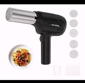 Ndlmc-4 Daluohill Handheld Electric Pasta Maker 5-in-1 Cordless Rechargeable- Black