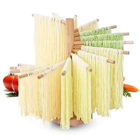 Dbamboo 729162317329 Pasta Drying Rack Homemade Fresh Spaghetti Stand Dryer Noodle Hanger For Kitc