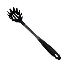 Dbm Imports 59691 13 Inch Curve Handle Nylon Pasta Server Spaghetti Fork Black