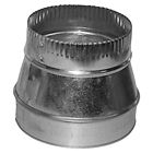 Defred121026 Deflecto Red121026 Galvanized Round 079916908151