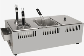 U20s315 Desktop Noodle Pasta Cooker Machine Deep Frying Stove Kanto Cooking Dining