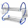 Dr-116b Megachef Inch Two Shelf Iron Wire Dish Rack 672975124076