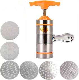 4usnoodlemaker-004 Fantasyday Noodle Maker Heavy Duty Stainless Steel Manual Pasta #4