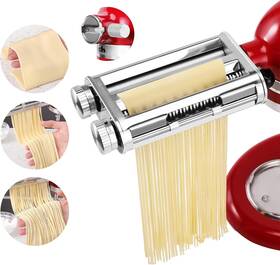 F82202n Favorkit Pasta Maker Attachment 3 In 1 Set For Kitchenaid Mixers Plus Hub Knob Screw Acce