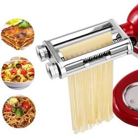 L82202 Favorkit Pasta Maker Attachment 3 In 1 Set For Kitchenaid Mixers Fettuccine