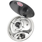 Fc1345 Can Srl Premium Round Rv Propane Cooktop Glass Lid