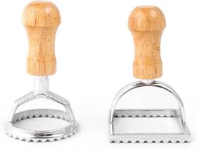 57670 Fox Run Ravioli Cutter Stamps Round And 2.5 Inch Set Of 2