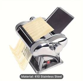 Wy240239 Gdrasuya10 Commercial Stainless Electric Dough Roller Sheeter Noodle Pasta Maker Machine