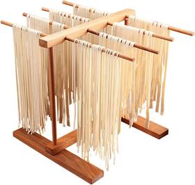 Gekufa 711181903195 Pasta Drying Rack Collapsible Household Spaghetti Noodle Dryer Stand Fo