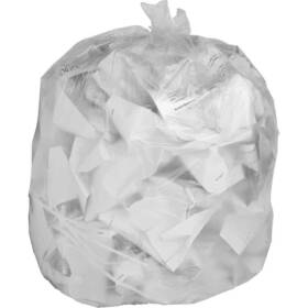 Genuine Joe 035255010115 16 Gal. Clear Trash Can Liners 500-count