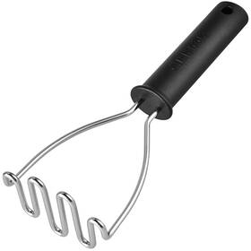 Gerior 611191649291 Potato Masher - Stainless Steel Wire Kitchen Small Black-stainless