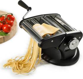 Gibson Overseas Inc 085081726575 Calphalon Aero Pasta Maker Machine Manual Roller And Cutter Stainless Stee