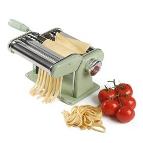 143823.01 Gibson Overseas Inc. Kitchen Essential Va Bene Manual Pasta Maker Machine Noodle With Rollers &