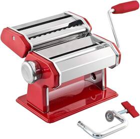 Gthyj87 Gourmex Stainless Steel Manual Pasta Maker Machine With Adjustable Red