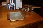 H-105 Salton Vintage Hot Plate 2 Piece Party Server W 10 Cup Coffee Carafe 50s