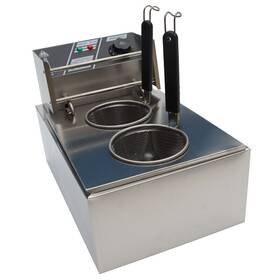 W20l185 Haywhnkn Used 2 Holes Noodle Cooking Machine Electric Pasta Cooker With Basket