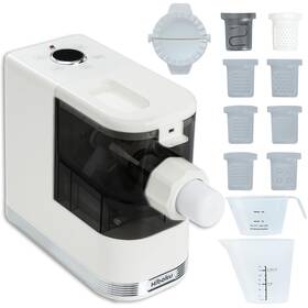 Hi-f001-w Hiboku Automatic Pasta Maker Machine Electric Noodle With 3min Mixer 1-4 Servings W