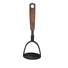 Imusa 094046730359 Bean Masher With Wood Look Handle - Usa Black