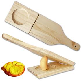 Jugeozhi 655368716973 Tostones Plantain Press Wooden Tostonera Para 10.5ftftx4.5ftftx1ftft