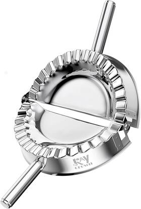 Kaycrown-pm-xl6 Kaycrown 6 Inch Empanada Press Stainless Steel X-large Silver