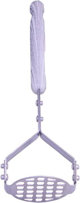 H278-280 Keewah Mini Potato Masher Stainless Steel White