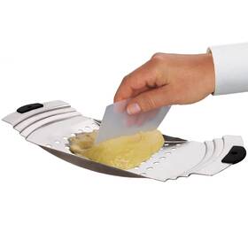 Kei0604-2024 Keissco Stainless Steel Spaetzle Maker Lid With Scraper Traditional German