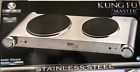 Kf5900 Cookinex Kung Fu Master Electric Double Burner Stainless 812688018624