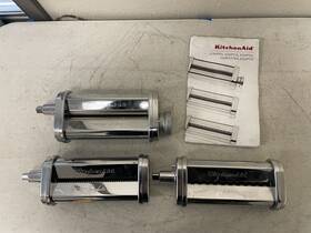 Yg9022 Kitchen Aid Vintage 3-piece Pasta Roller And Cutter Set For Kitchenaid Stand Mixer