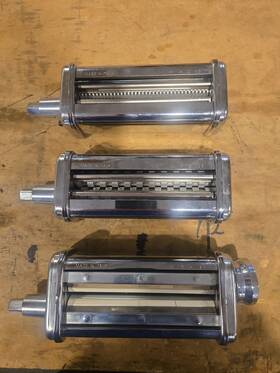 Kitchenaid 3pcsska Kitchen Aide Stand Mixer Pasta Making Head Set 3pc