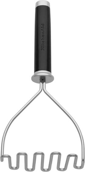 Ke008ohoba Kitchenaid Gourmet Stainless Steel Wire Masher 10.24-inch Black