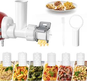 Ko02 Koyoey 6 In 1 Gourmet Pasta Attachment For Kitchenaid Stand Mixer