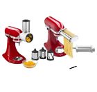 Ksmvspr Kitchenaid Pasta Cutter Fresh Prep Attachment Bundle White And