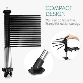 44875.02 Kw-commerce Collapsible Pasta Drying Rack - Tall Compact Spaghetti Noodle Stand With 16