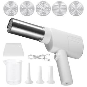 Lwuey Lwuewd2571502-lys Handheld Electric Pasta Maker 5-in-1 Cordless Pastas Machine Stainless Steel