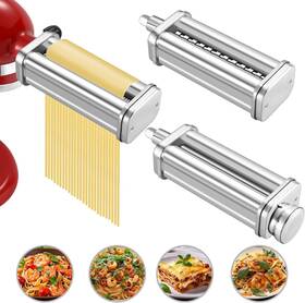 Btln-8801 Lyfucess 3 Piece Pasta Maker Attachment Set For Kitchenaid Stand Mixers