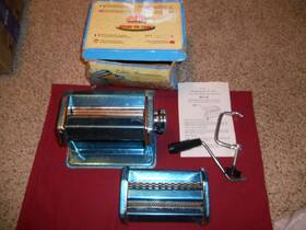 Th-150f Marcago Atlas Vintage Stainless Steel Pasta Maker