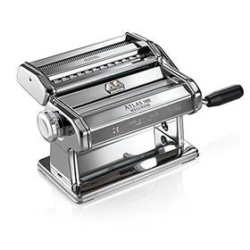 N7995 Marcato Atlas 180 Manual Pasta Machine With Cutter Hand Crank Chrome