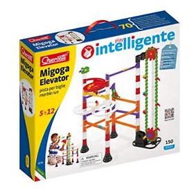 Qa6576 Migoga Marble Run With Elevator 150 Piece Building Set Spirals Funnel
