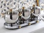 Mk-357 Command Performance Triple Burner Gold