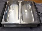 Ms-628 Sensio Trays Hot Plate Food Warmer Buffet Server Stainless Steel